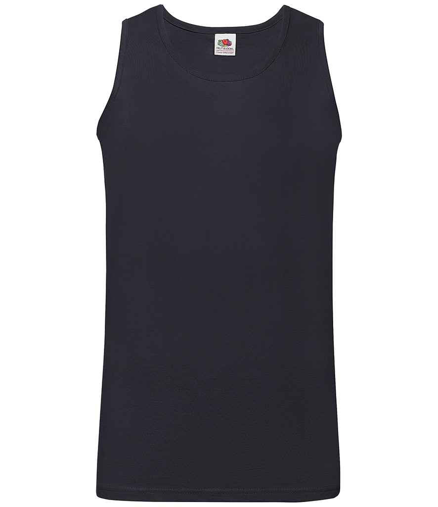 Fruit of the Loom Athletic Vest Deep Navy