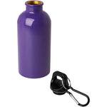 Oregon 400 ml RCS certified single wall stainless steel water bottle with carabiner