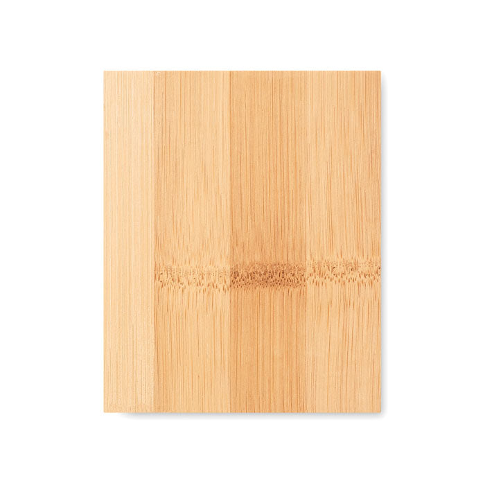 Branded Bamboo penholder and LCD clock