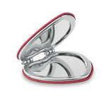 Branded Heart PU mirror