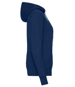 Fruit of the Loom Classic Lady Fit Hooded Sweatshirt Navy