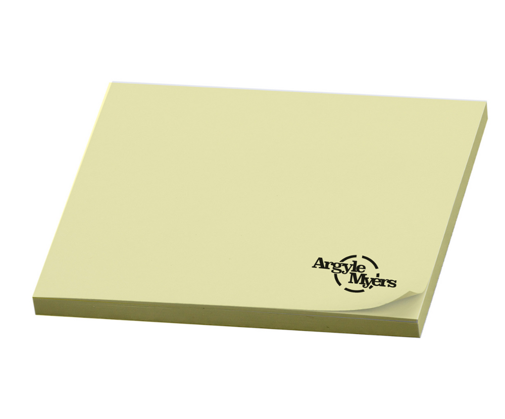105x75mm Sticky Note Pastel Yellow