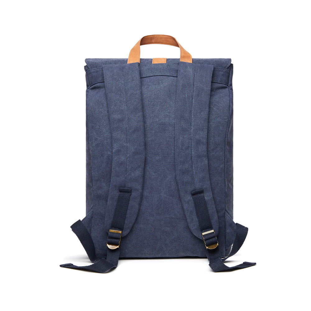 Branded VINGA Bosler backpack GRS recycled canvas