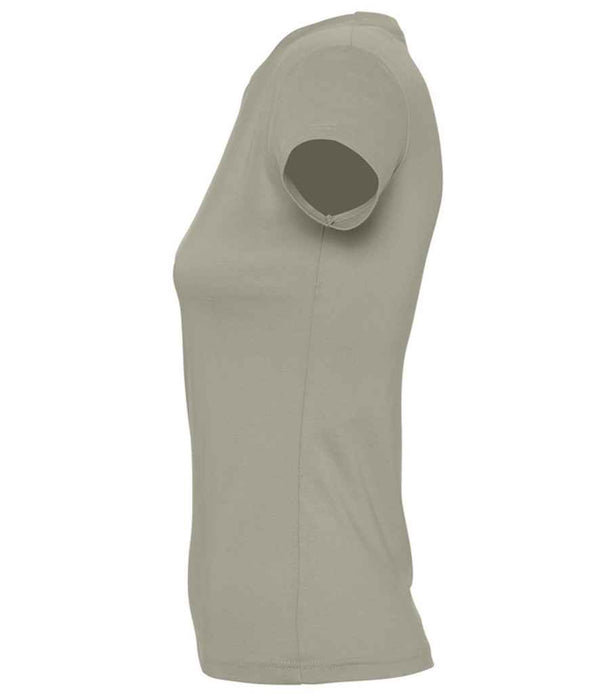 SOL'S Ladies Imperial Heavy T-Shirt Khaki