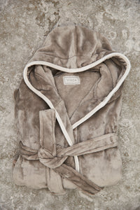 VINGA Louis luxury plush RPET robe size L-XL