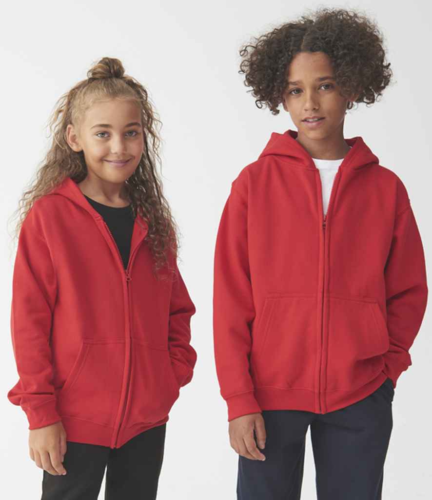 AWDis Kids Zoodie Fire Red