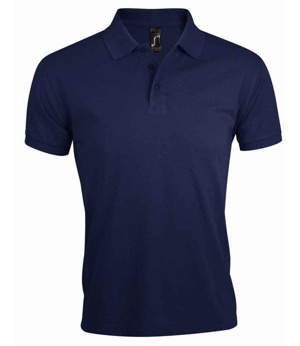 SOL'S Prime Poly/Cotton Piqué Polo Shirt French Navy