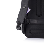 Bobby Hero Small, Anti-theft backpack Black, Black
