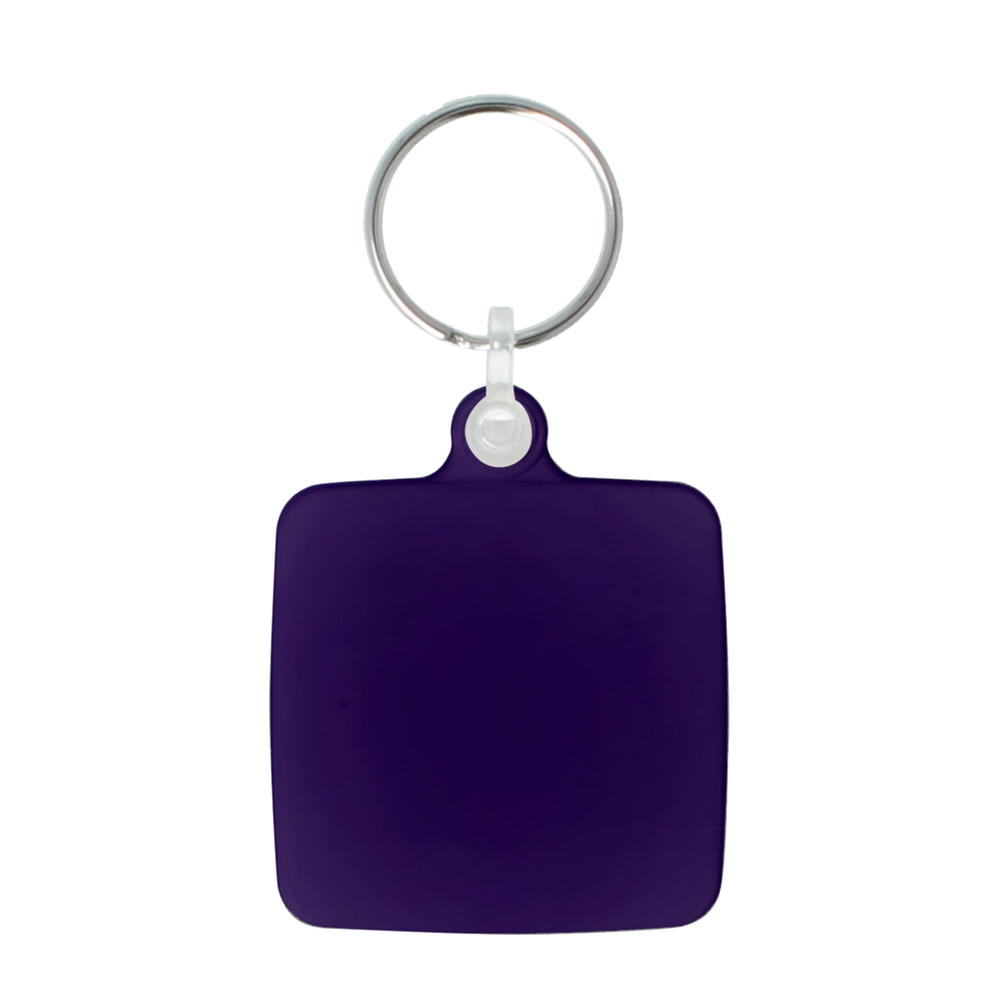 45mm Square Keyring