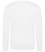 AWDis Cool Long Sleeve Wicking T-Shirt Arctic White