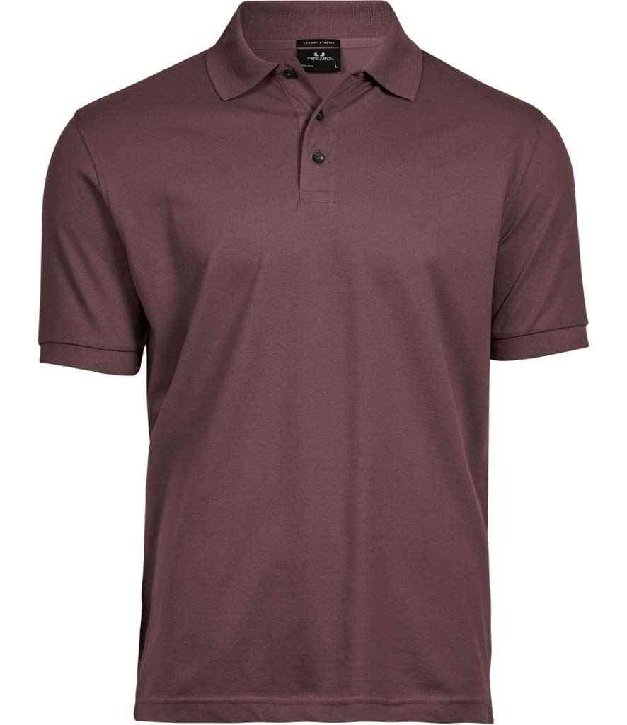 Tee Jays Luxury Stretch Piqué Polo Shirt Grape