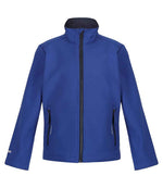 Regatta Kids Ablaze Soft Shell Jacket New Royal Blue/Navy