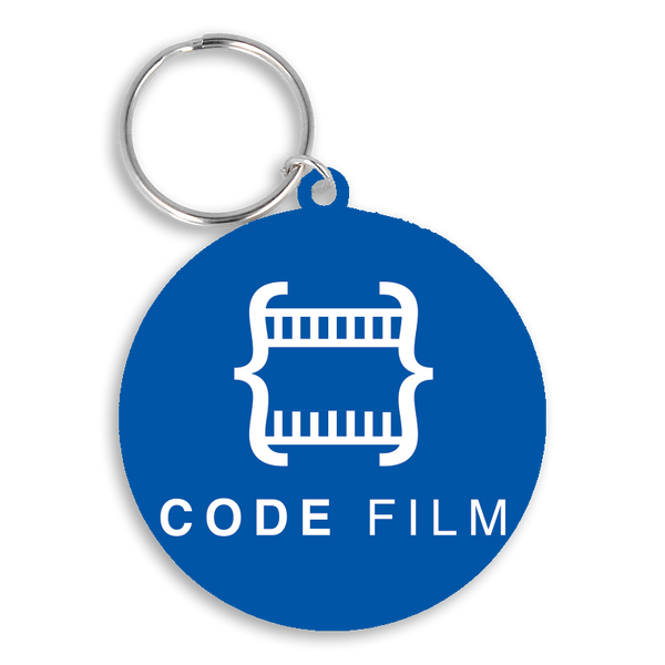 Recycled 55mm Circle Keyring