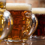 Custom Glass Tankard - Half Pint Dimple