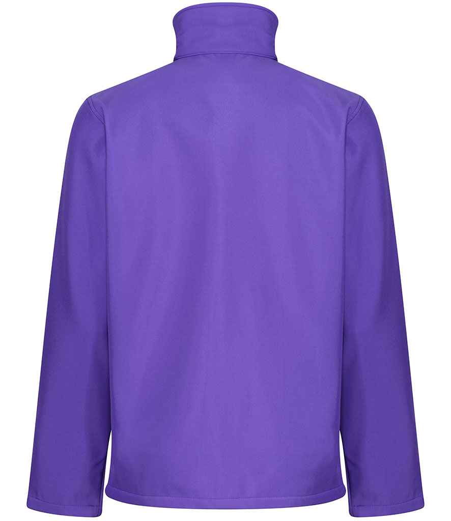Regatta Ablaze Printable Soft Shell Jacket Vibrant Purple/Black