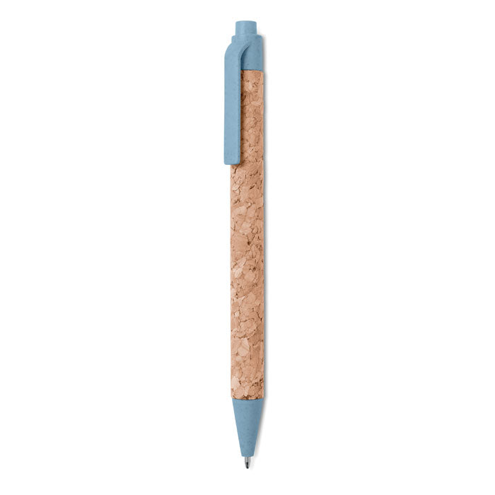 Cork/ Wheat Straw/ABS ball pen | Branded Eco-friendly Pen