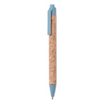 Cork/ Wheat Straw/ABS ball pen | Branded Eco-friendly Pen