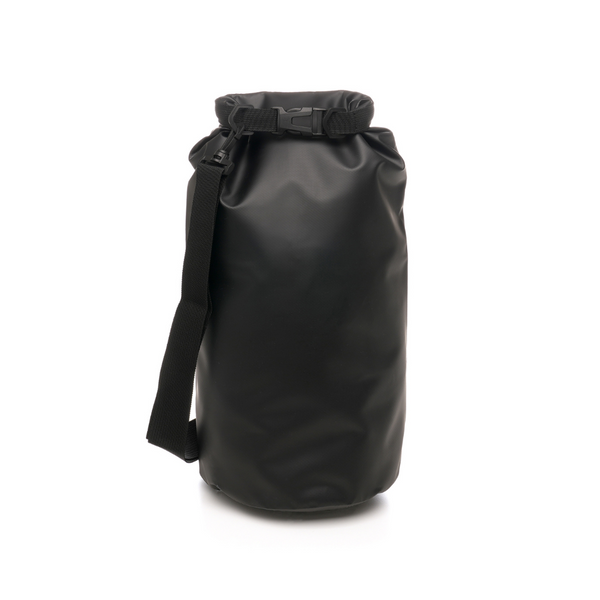 'Waterproof Dry Bag' BLACK 11.45L Waterproof 600D PVC Dry Bag