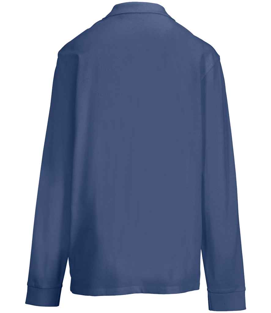 SOL'S Unisex Pacific Long Sleeve Piqué Polo Shirt Denim