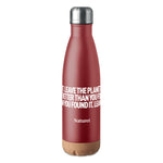 Double wall bottle 500 ml with Cork Base
