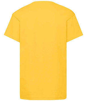 Fruit of the Loom Kids Original T-Shirt Sunflower