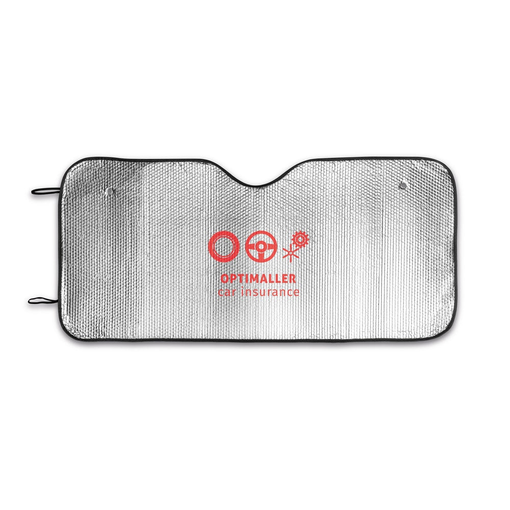 CRADLE. PE and aluminium-lined car sunshade