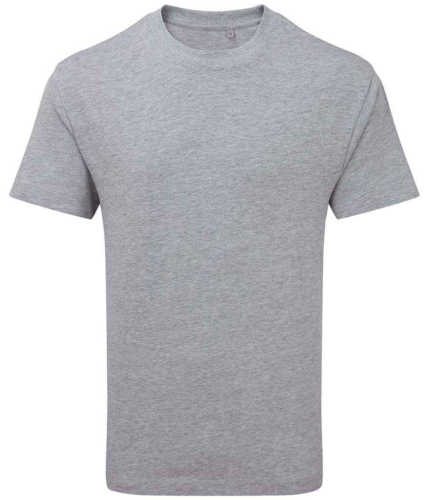 Anthem Unisex Organic Heavyweight T-Shirt Grey Marl
