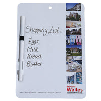 A4 Plastic Memo Boards with Dry-Wipe Surface