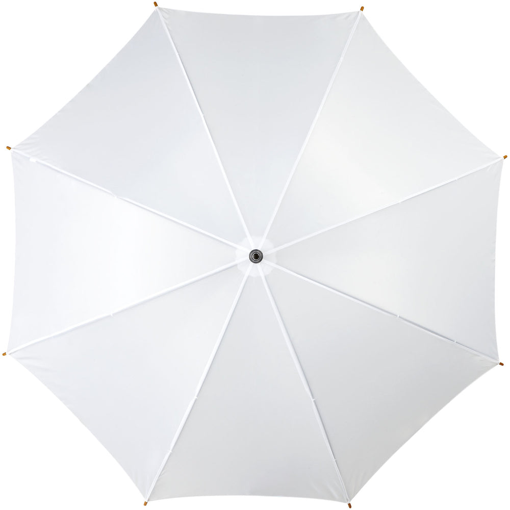 Branded Kyle 23" auto open umbrella wooden shaft and handle