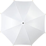 Branded Kyle 23" auto open umbrella wooden shaft and handle
