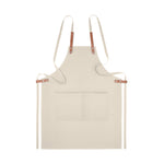 Branded Organic cotton apron 340 gr/m²