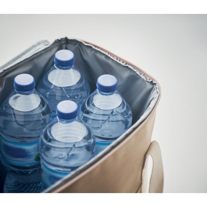 Branded Large cooler bag canvas 450gr/m