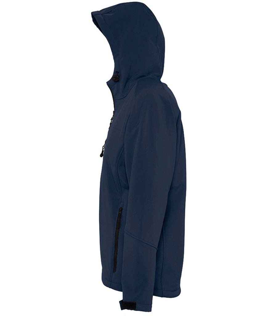 SOL'S Replay Hooded Soft Shell Jacket French Navy