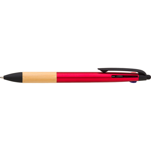 Branded Hewitts Bamboo ballpen (3 colour and stylus)