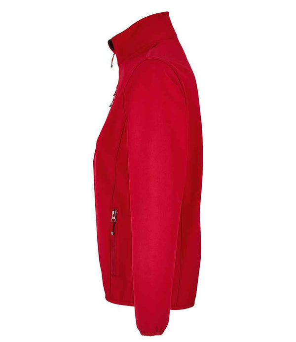 SOL'S Ladies Falcon Recycled Soft Shell Jacket Pepper Red