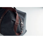 Branded Weekend bag in canvas 450gr/m²