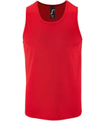 SOL'S Sporty Performance Tank Top Red