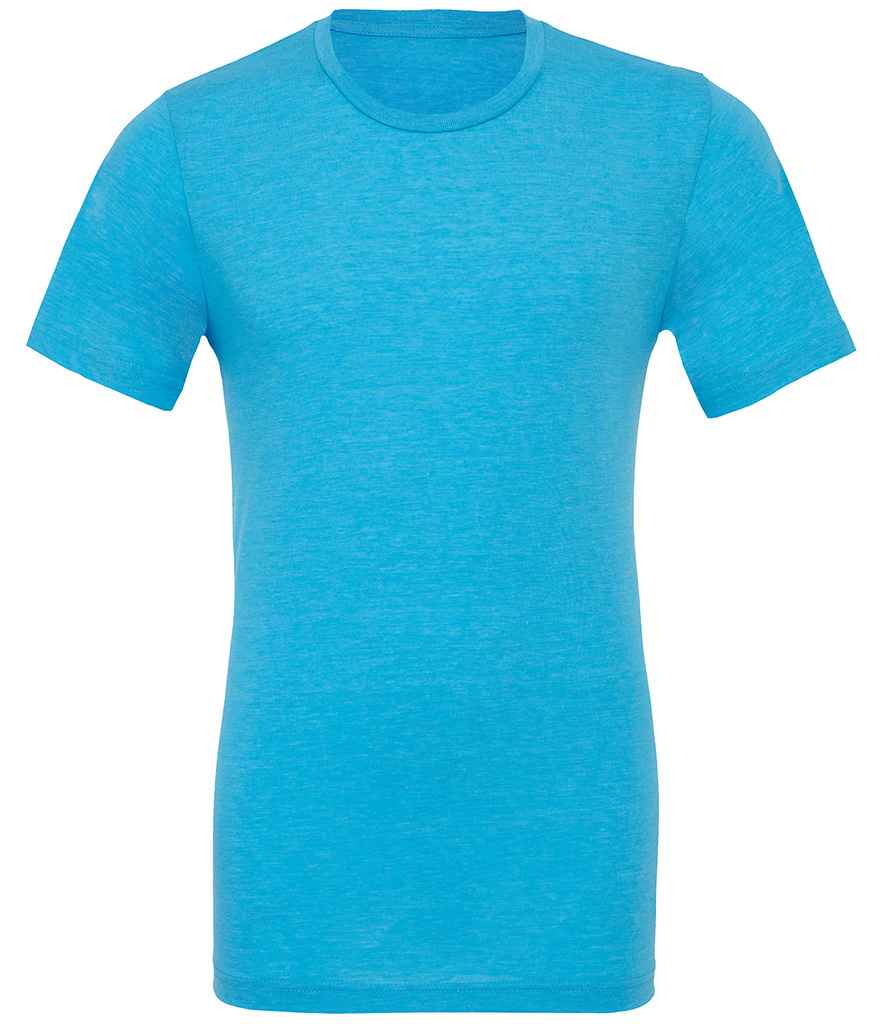 Canvas Unisex Tri-Blend T-Shirt Aqua Tri-Blend