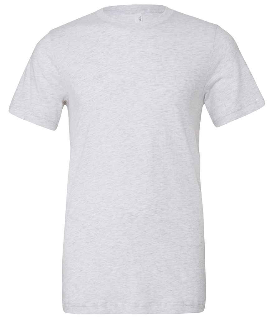 Canvas Unisex Tri-Blend T-Shirt White Fleck Tri-Blend