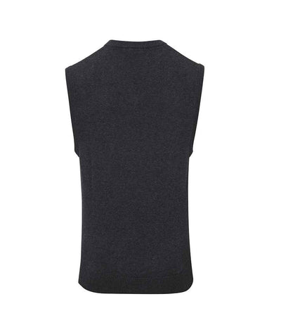 Premier Sleeveless Cotton Acrylic V Neck Sweater