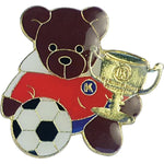Stamped Iron Hard Enamel Badge (50mm)
