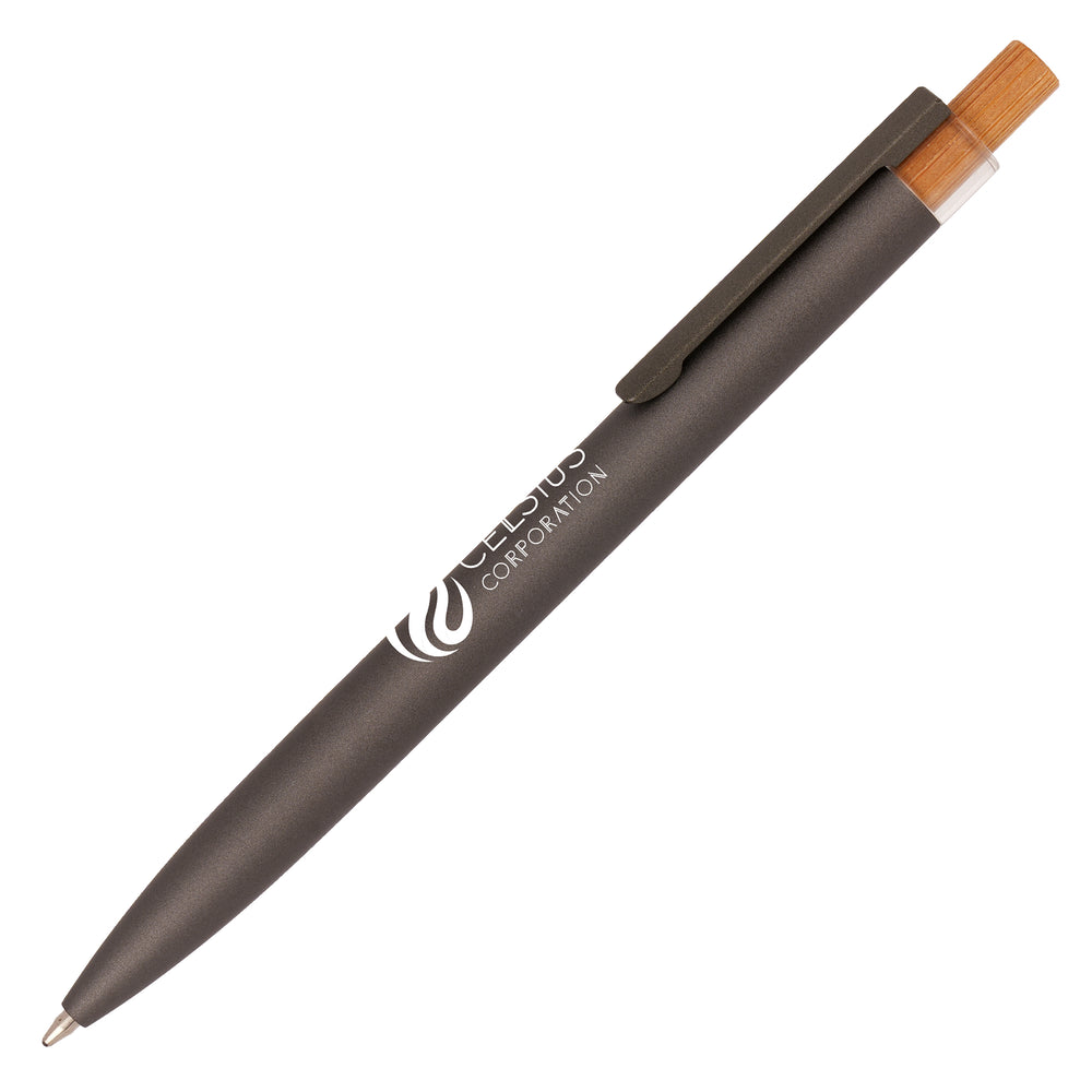 Refresh Recycled Aluminium Ball Pen Grey