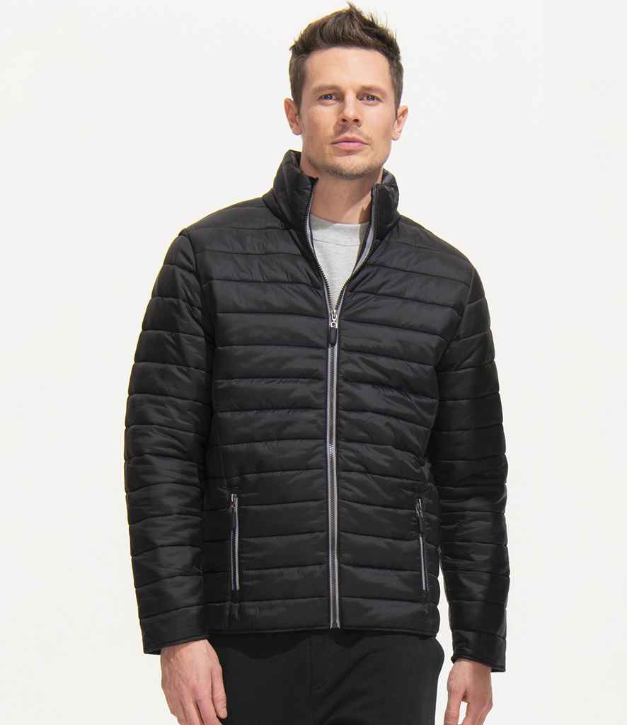 Branded SOL'S Ride Padded Jacket