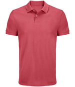 SOL'S Unisex Pacific Twin Piqué Polo Shirt Folk Pink