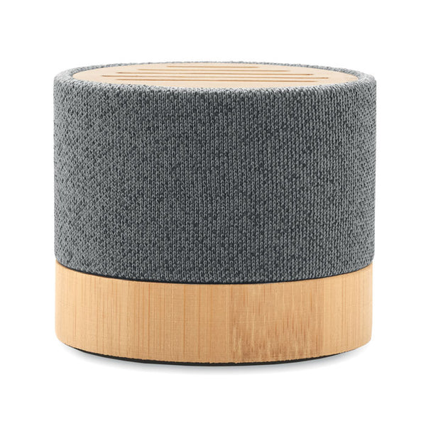 Branded Bamboo RPET wireless speaker