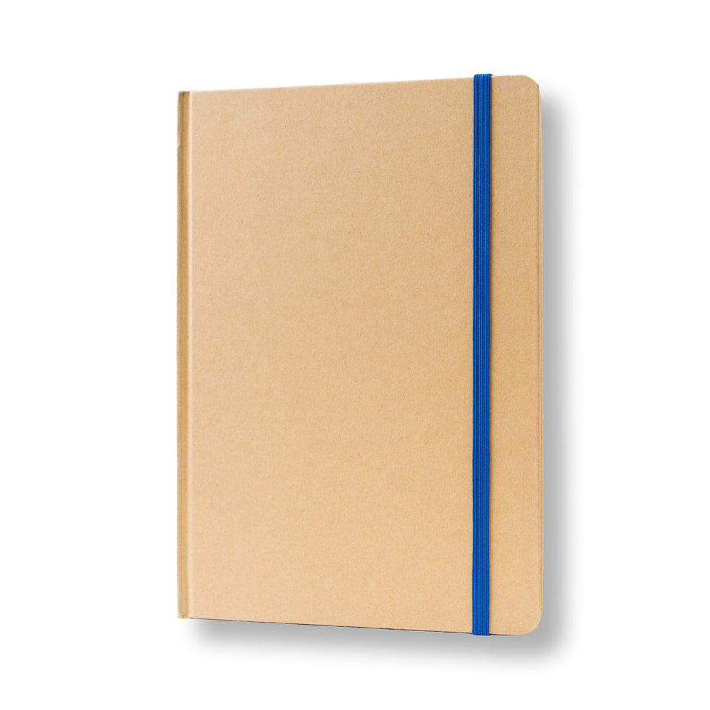 Branded A5 recycled carton notebook