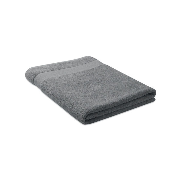 Towel organic cotton 180x100cm Grey