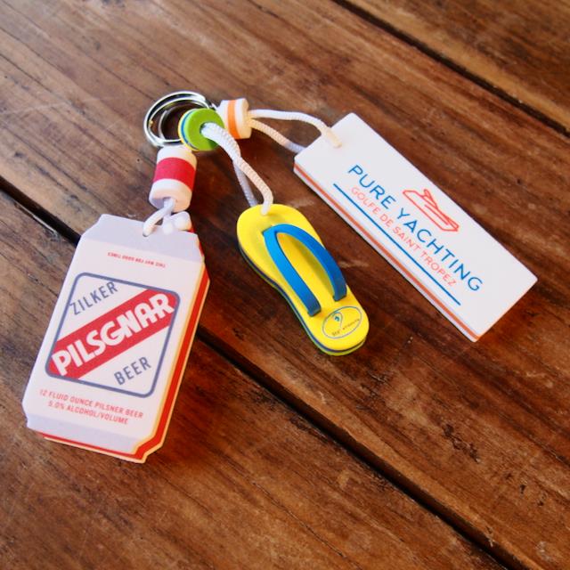 Branded Floating EVA Keyring (40mm)