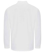 Pro RTX Pro Long Sleeve Piqué Polo Shirt White