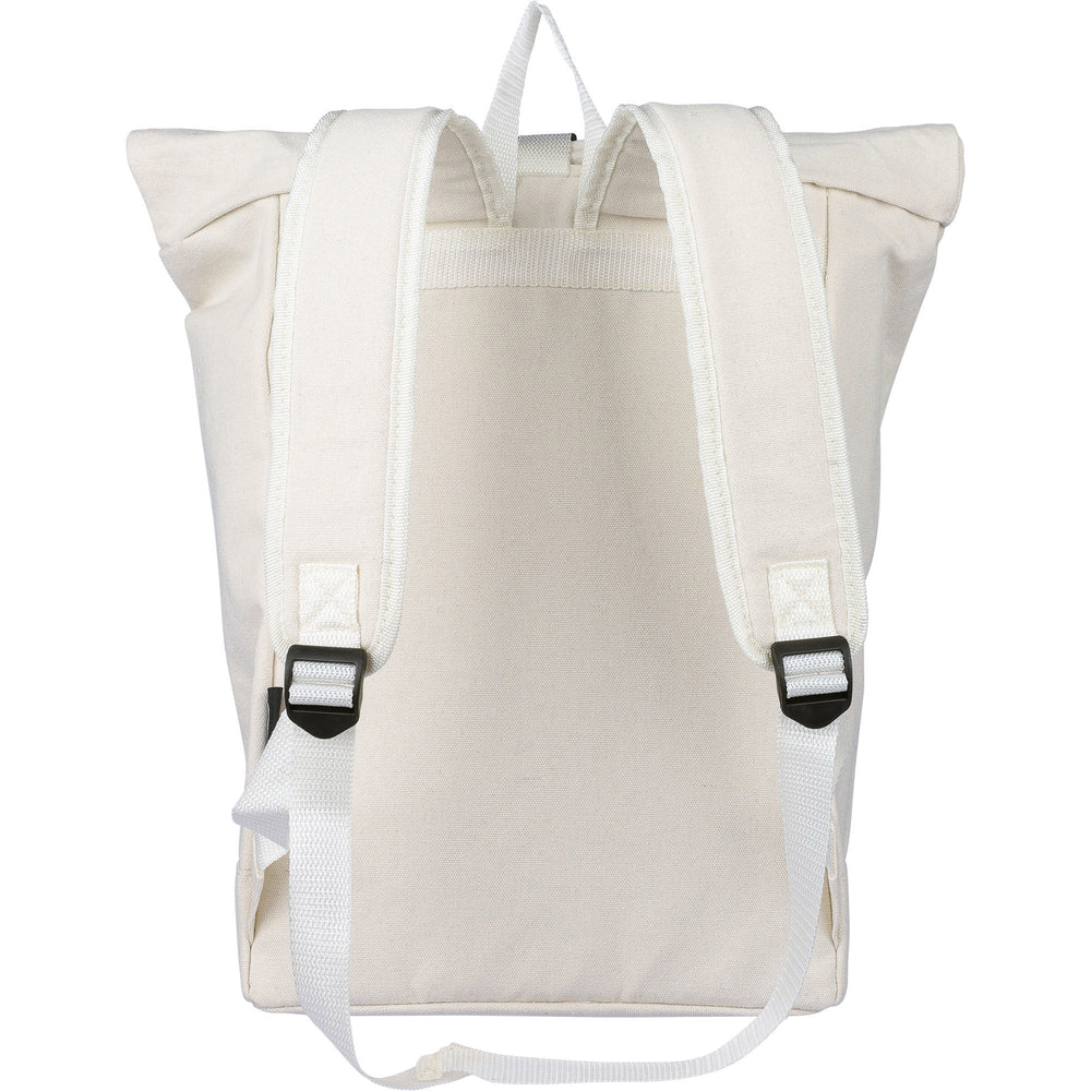 The Thaddeus - Recycled rolltop backpack (330gsm/9.73oz)